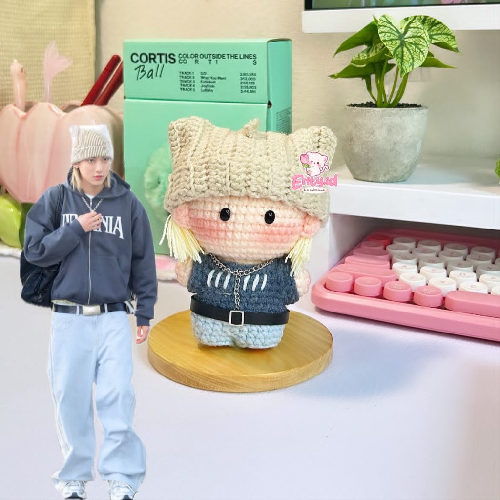 Woojin Cream Beanie